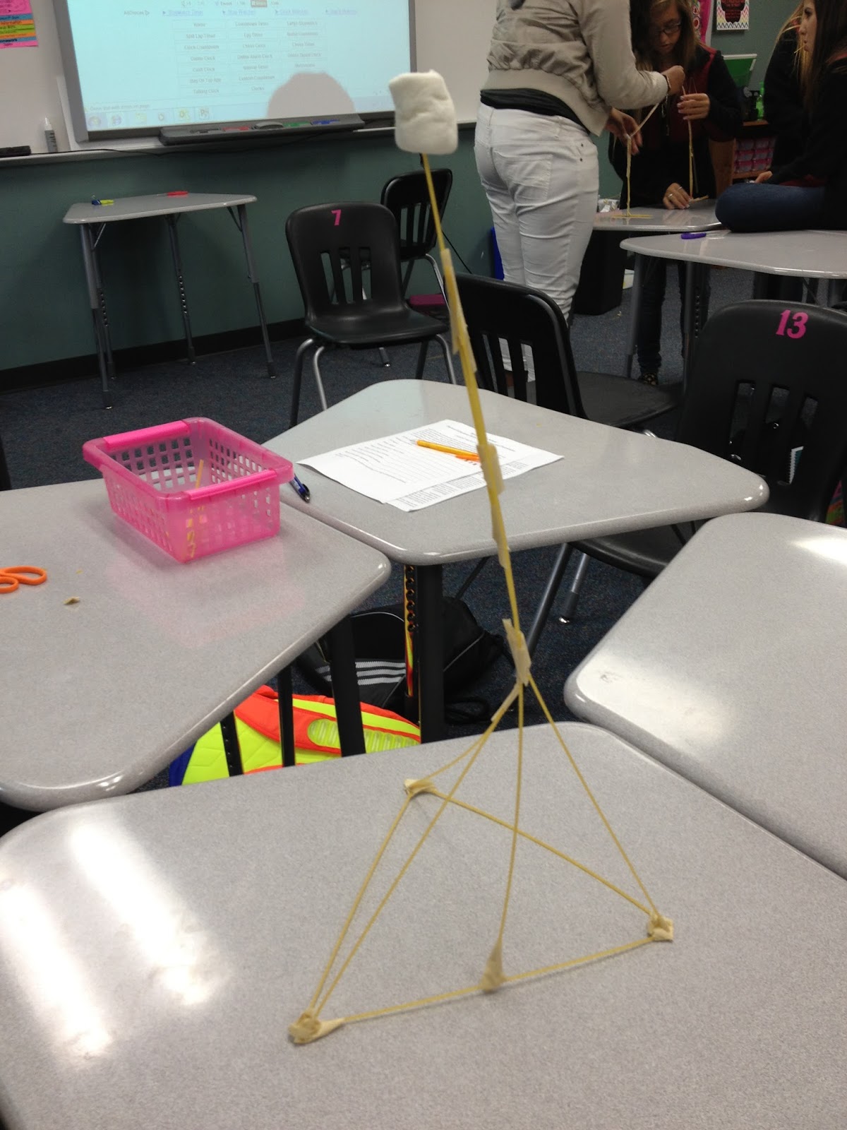 Live. Love. Math. The Marshmallow Challenge Day 2 Activity