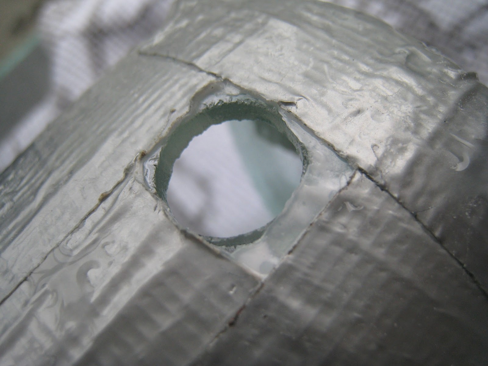 Rhody Life DIY Drilling Through Glass