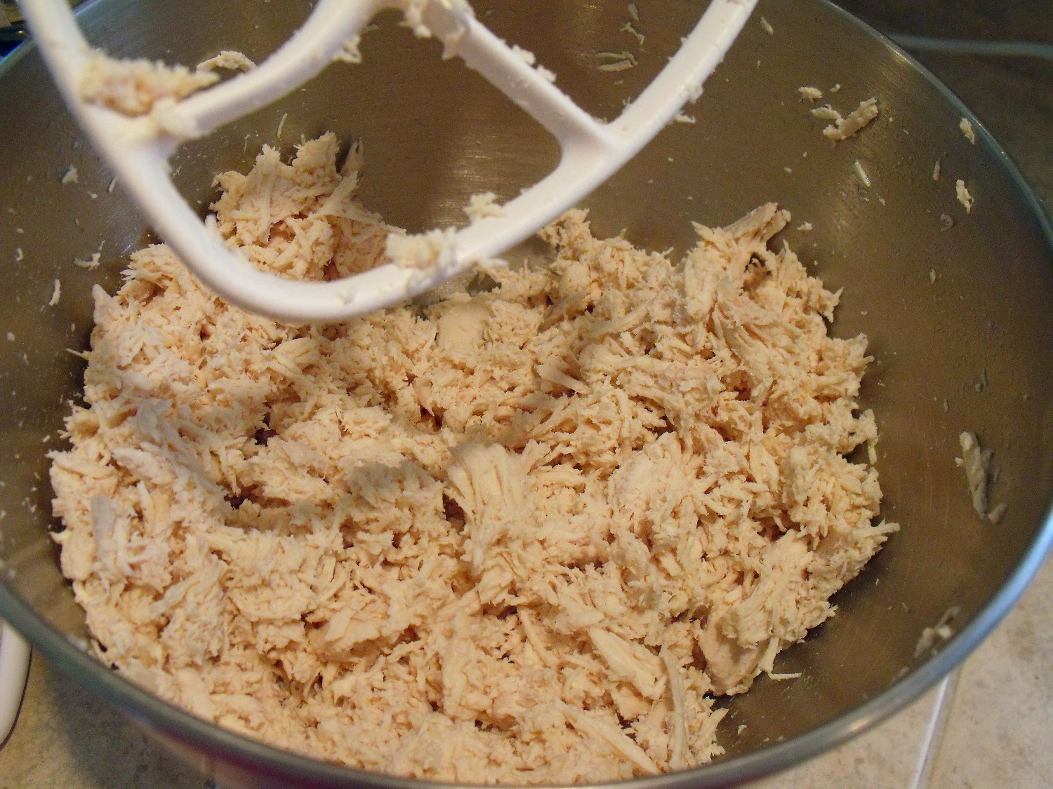 Clever, Crafty, Cookin' Mama Great Way to Shred Chicken