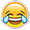 Laugh with tears emoji