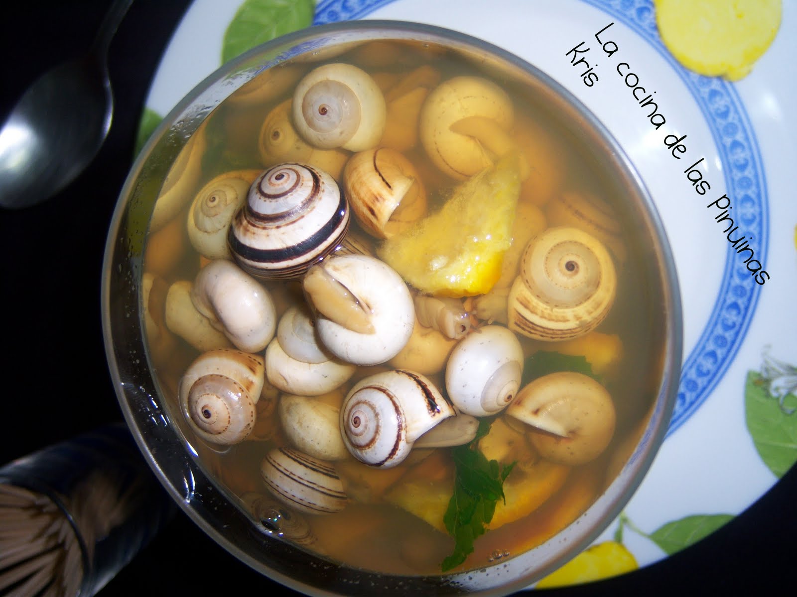 LA COCINA DE LAS PINUINAS: CARACOLES