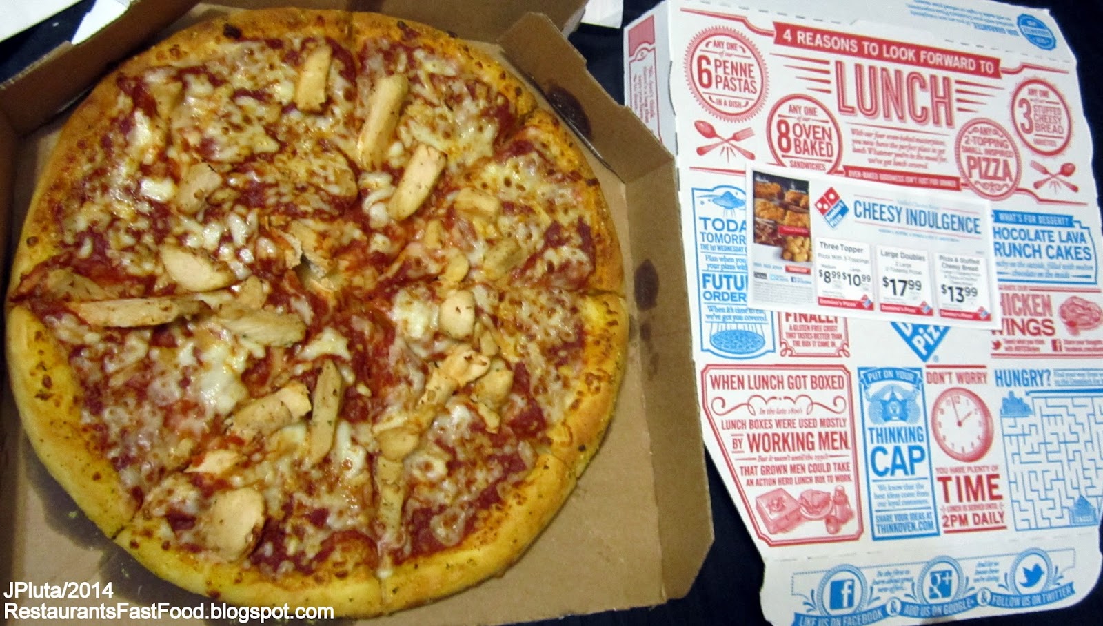 Restaurant Fast Food Menu McDonald's DQ BK Hamburger Pizza Mexican Taco