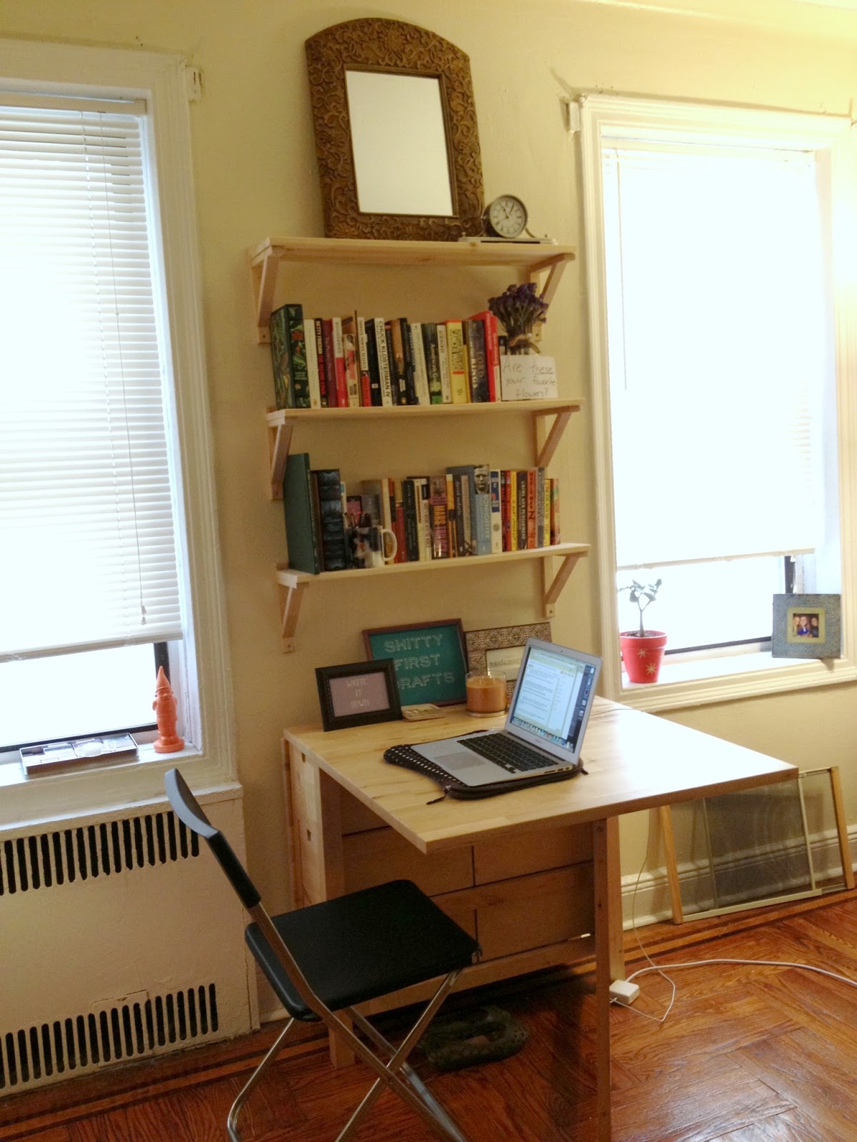 My writing space image