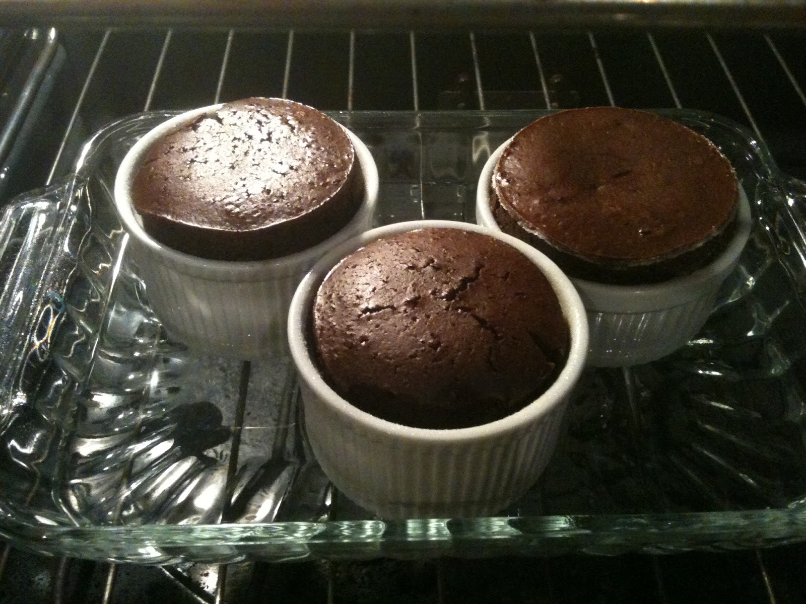 Genius Cafe Plant based Chocolate Soufflé, low fat, eggless