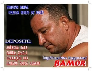 Mailson precisa de sua ajuda!