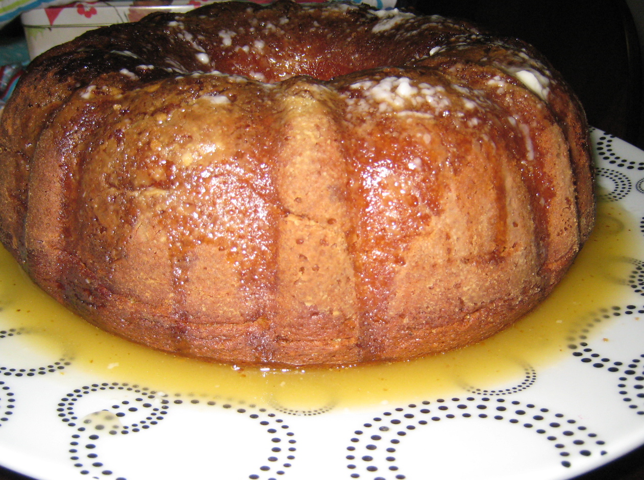 Think.Make.Create. Apricot Nectar Cake