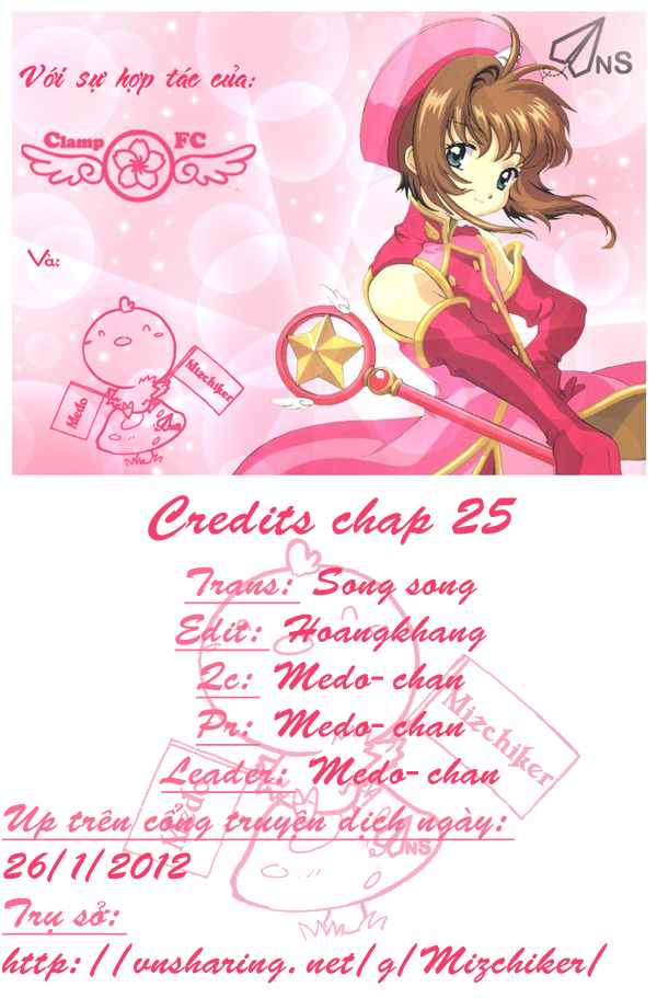Card Captor Sakura chap 25