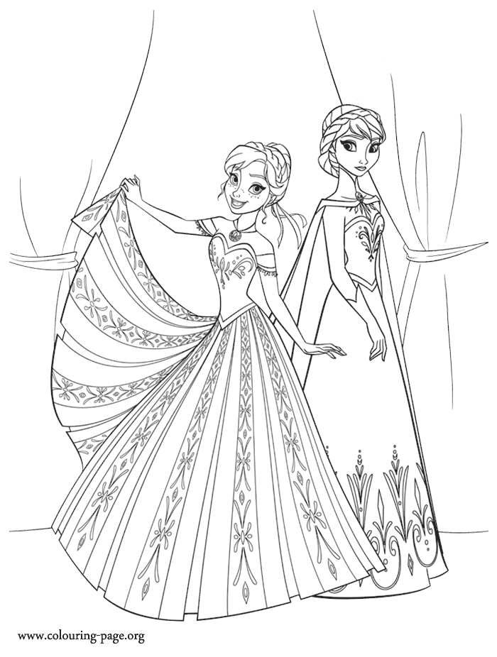 Desenhos-para-colorir-frozen-elsa-anna by Ganhulem on DeviantArt