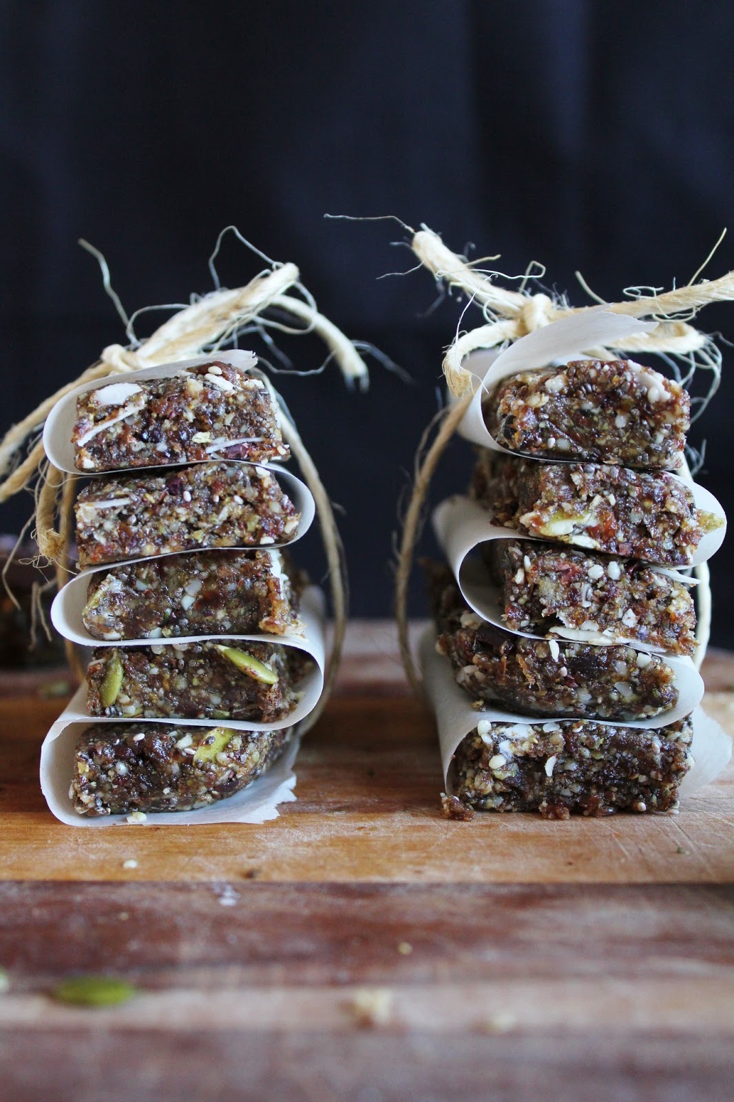 This Rawsome Vegan Life super food energy bars with cacao