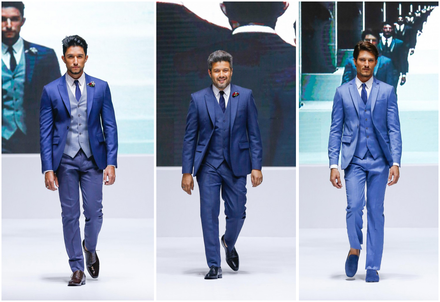 sapato noivo terno azul