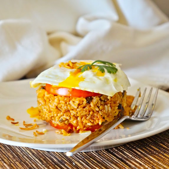 Mushrooms fried rice