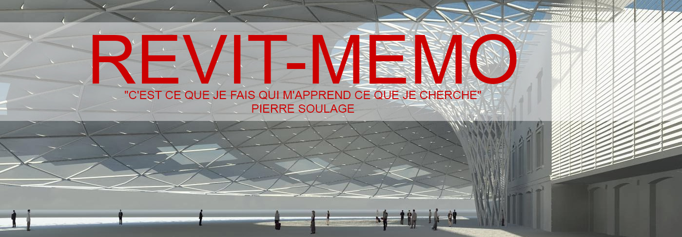 Revit-Mémo