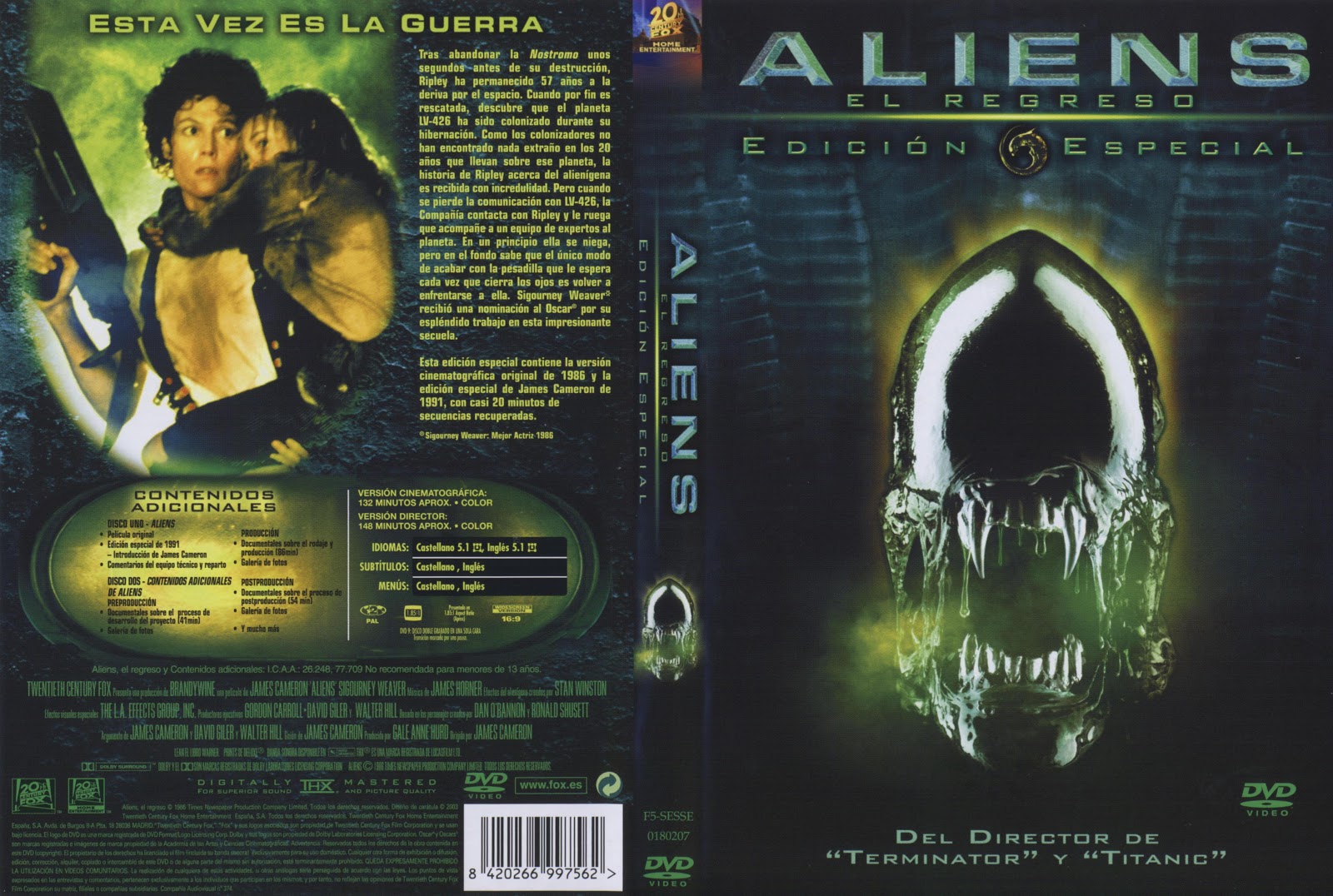 Aliens, El Regreso [1986]
