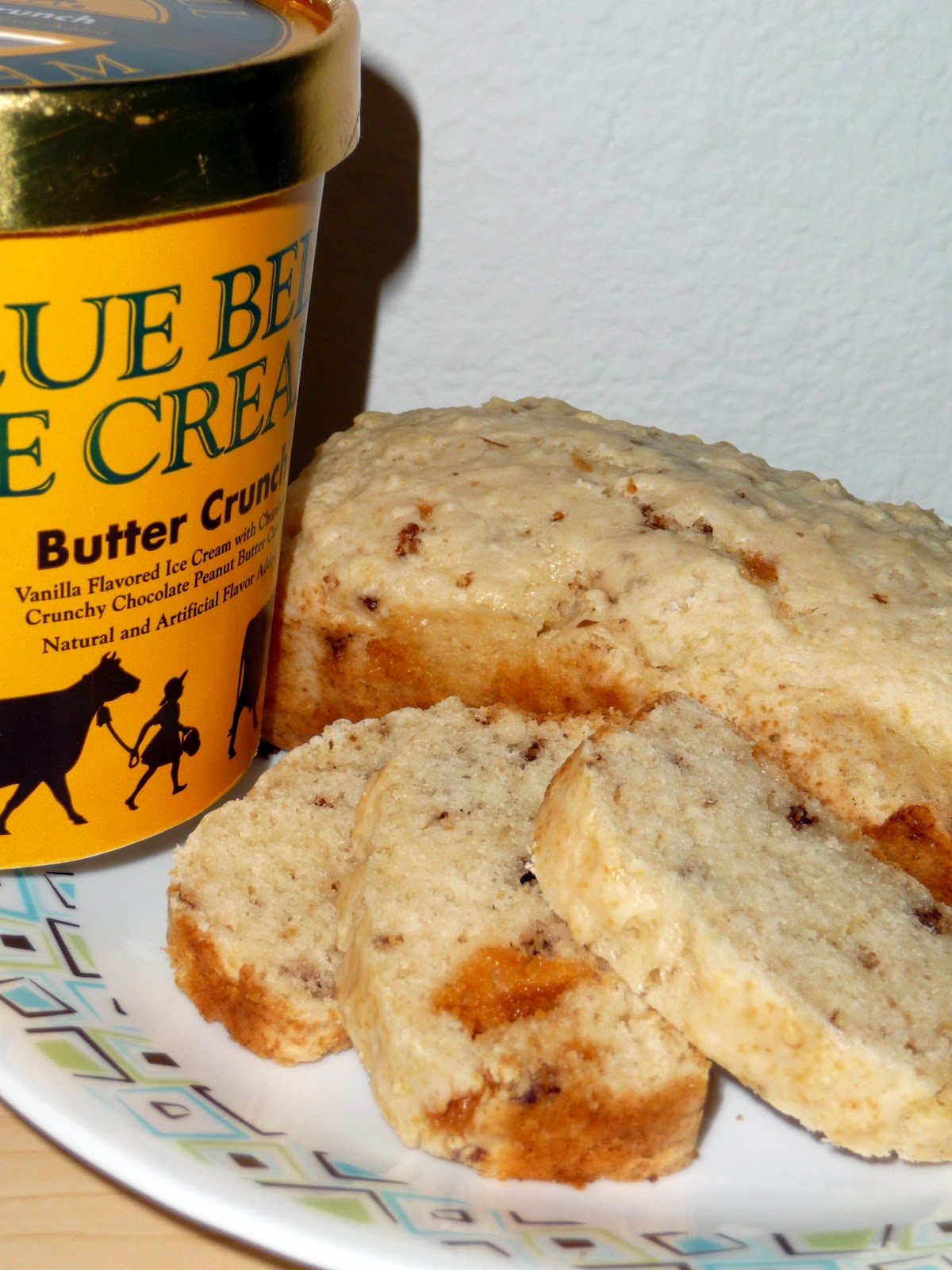 Easy Peasy Lemon Squeezy Ice Cream Bread