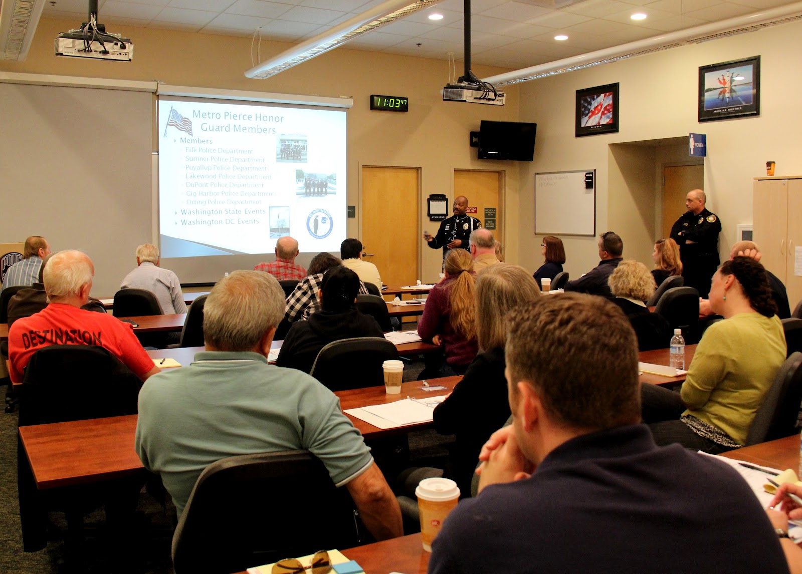 Fife Police Department FPD holds Community Partners Forum