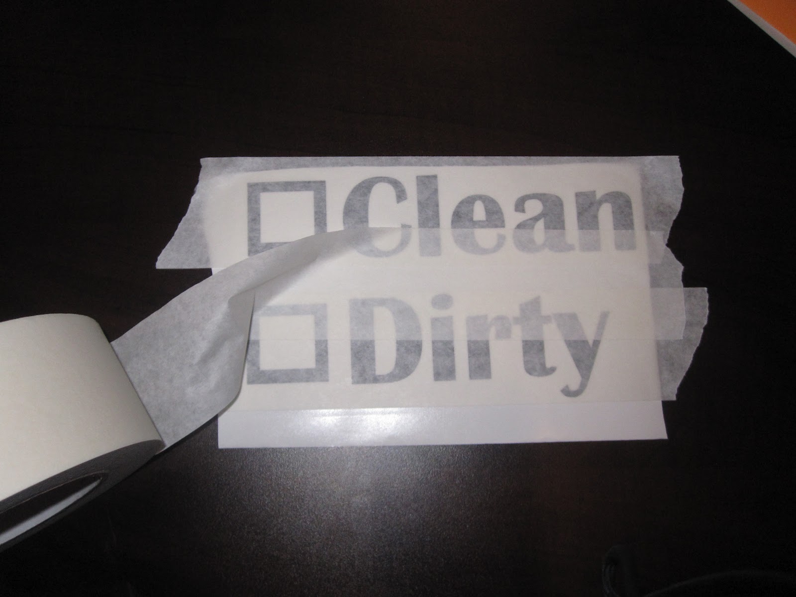 Dishwasher Vinyl Falling Down House