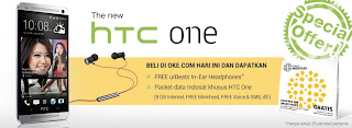 HTC One Bonus urBeats Headset di OkeShop