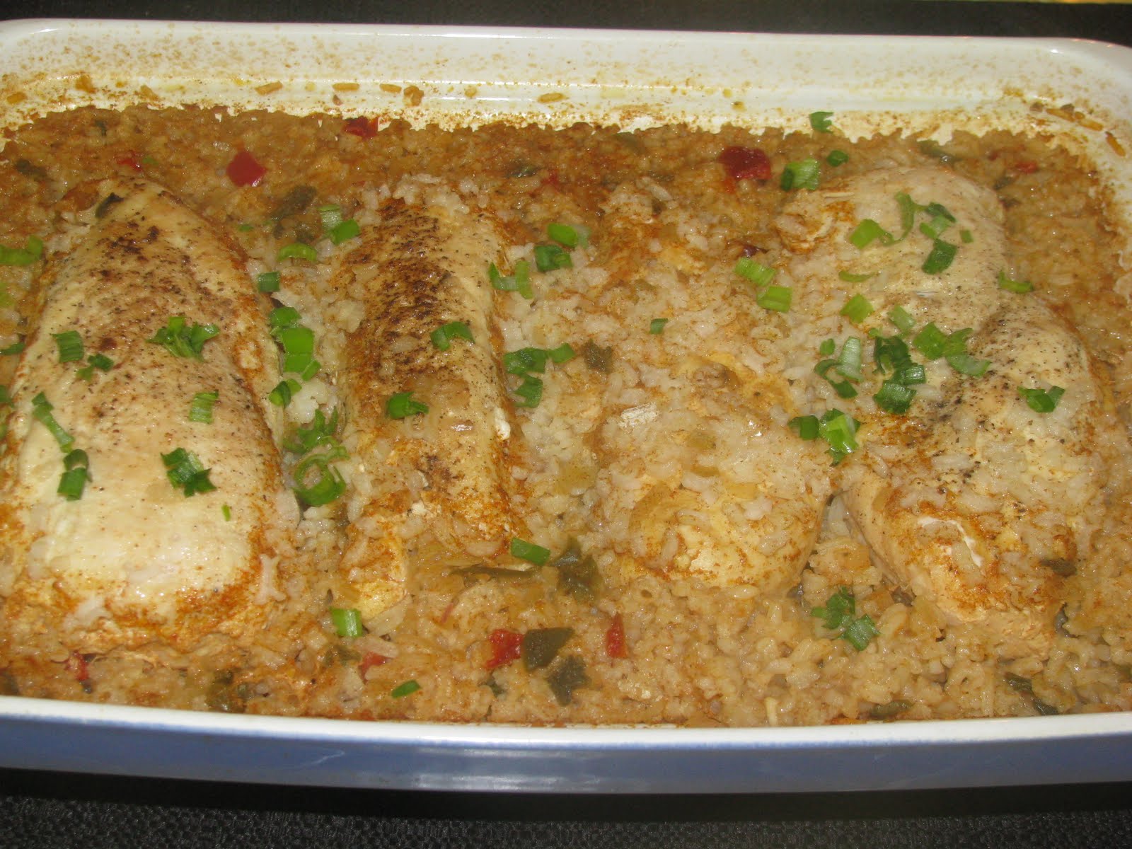 Shamrocks and Shenanigans Zatarain's Chicken and Rice Bake