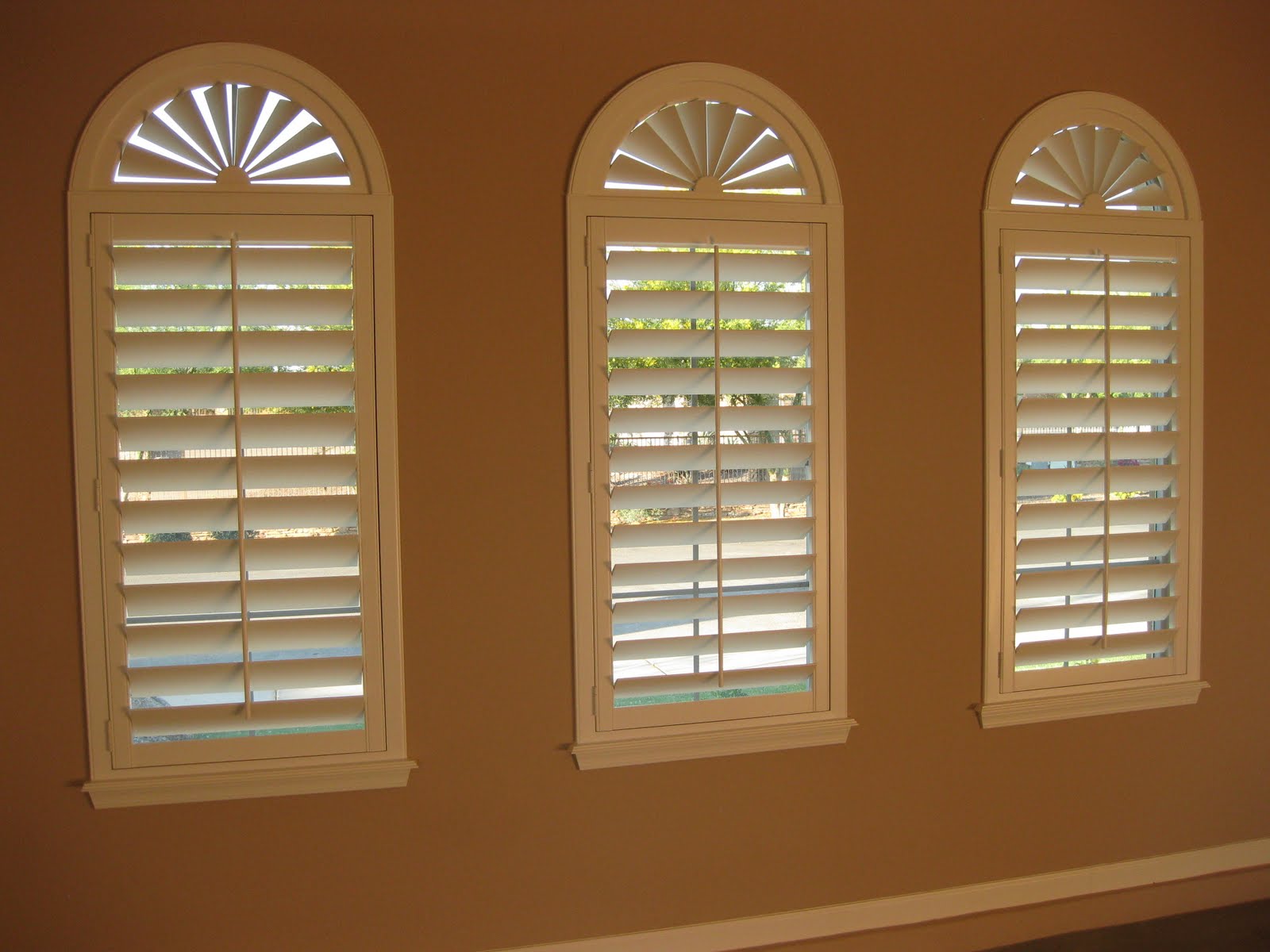 Full Louvered Arch Shutters at Renee Reece blog