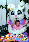 Luke loved the Easter Bunny this year and was so excited about getting to . luke's easter bunny pic