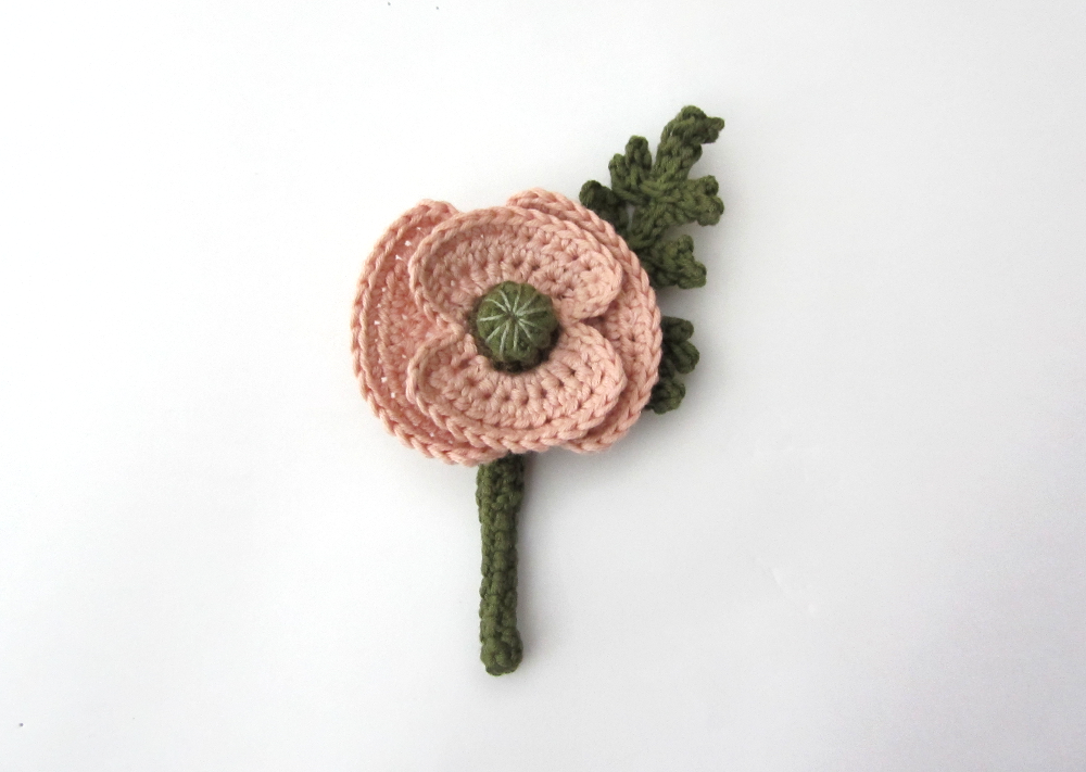 CROCHET POPPY TUTORIAL