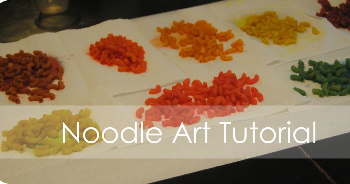SIGnature Creations Noodle Art Tutorial