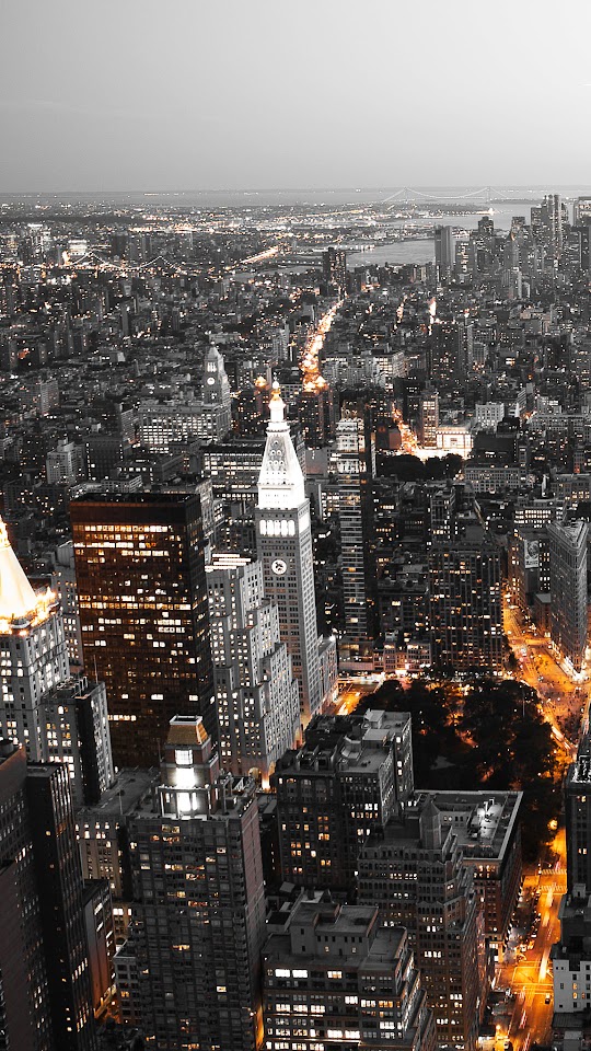 Cool City Lights Android Wallpaper