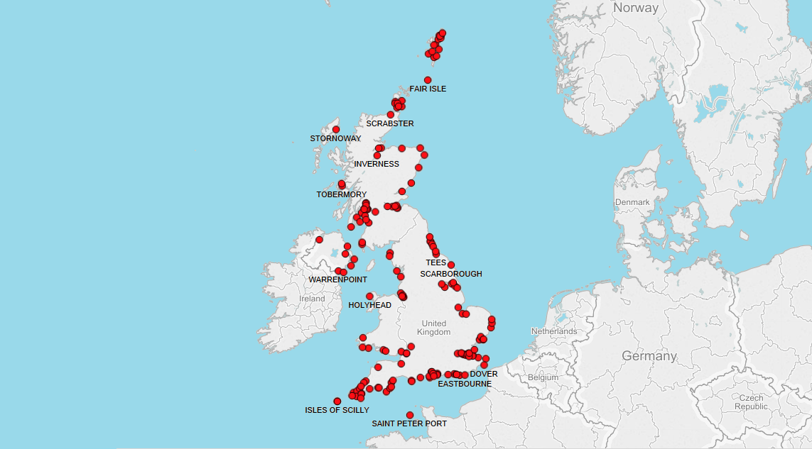 PORTS IN UNITED KINGDOM PORTS IN UNITED KINGDOM