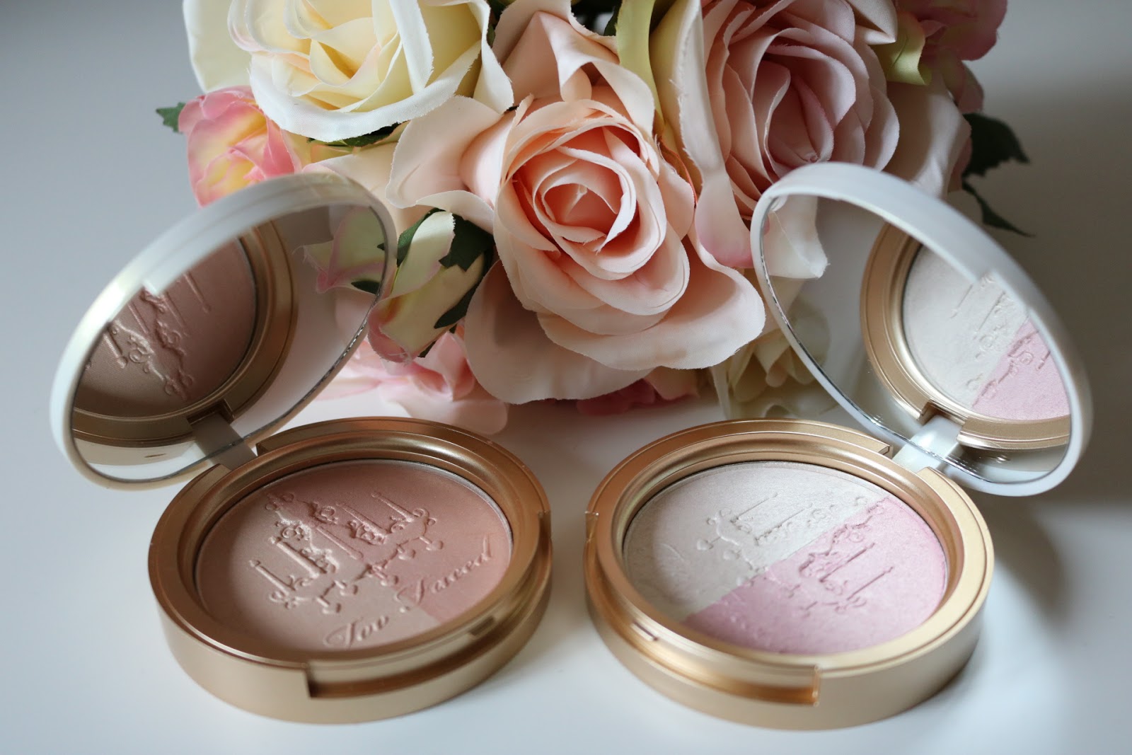Too Faced Candlelight Glow Highlighting Powder Duo I Am Fabulicious