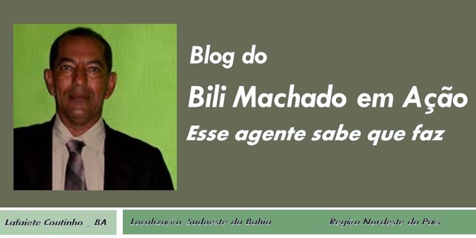 Blog Bili Machado em Ação.