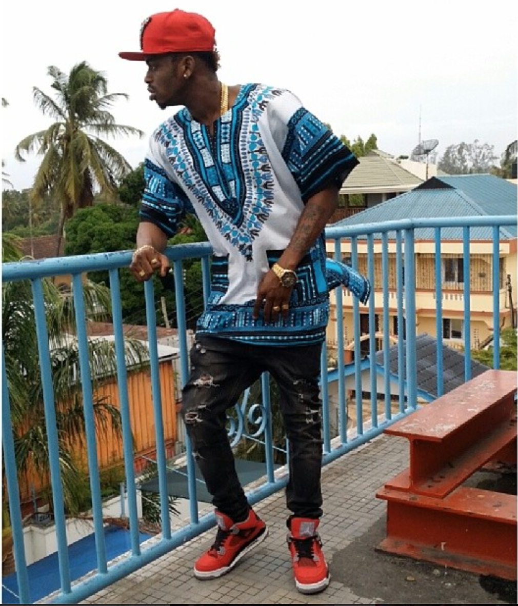 SPOTTED DIAMOND PLATNUMZ, MADAM RITA & BEYONCE ROCKING DASHIKI SHIRTS. JESTINA