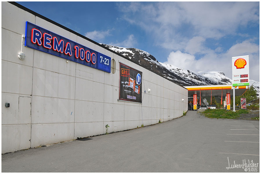 Bjerkvik REMA1000, SHELL & Posten!