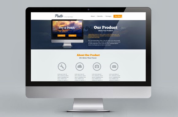 free web template psd, 