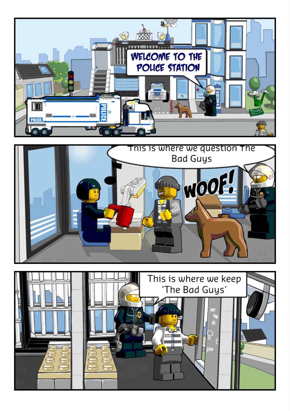 Lego City Comics