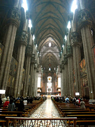 Inside the Milan Cathedral