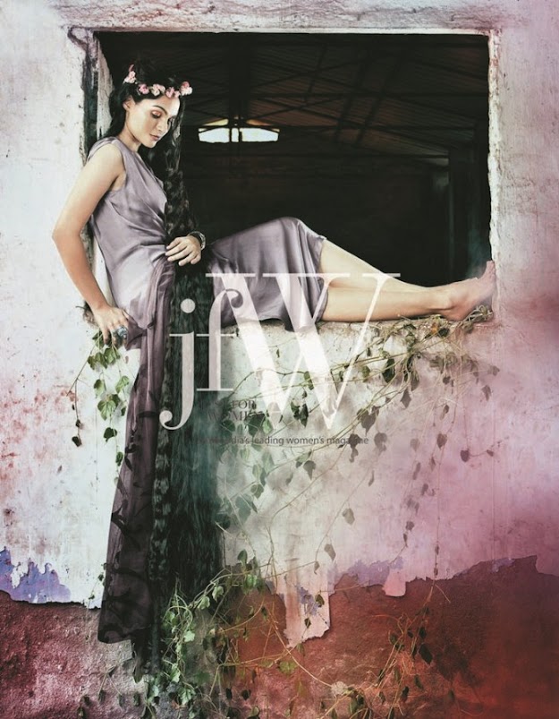 Andrea Jeremiah JFW Magazine Scan - (2) - ANDREA JEREMIAH JFW Hot Photoshoot Pics