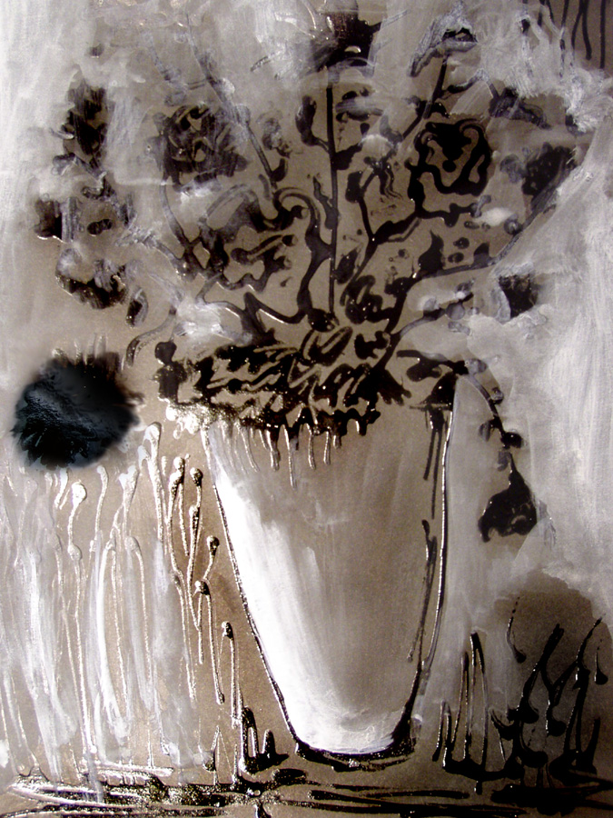 Mixed Media Manic GLUE, GOUACHE, AND SOFT PASTELS