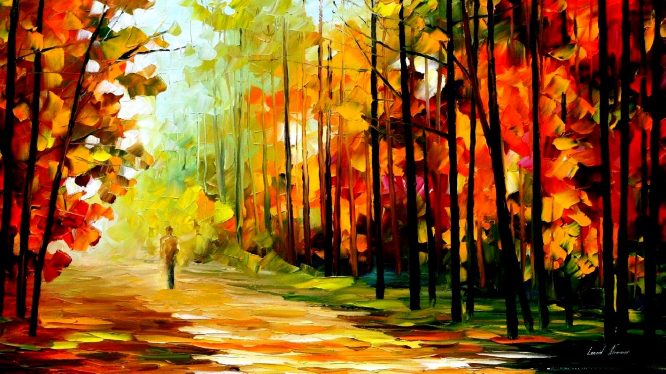 Famous Abstract Nature Painting Famous Abstract Nature Painting