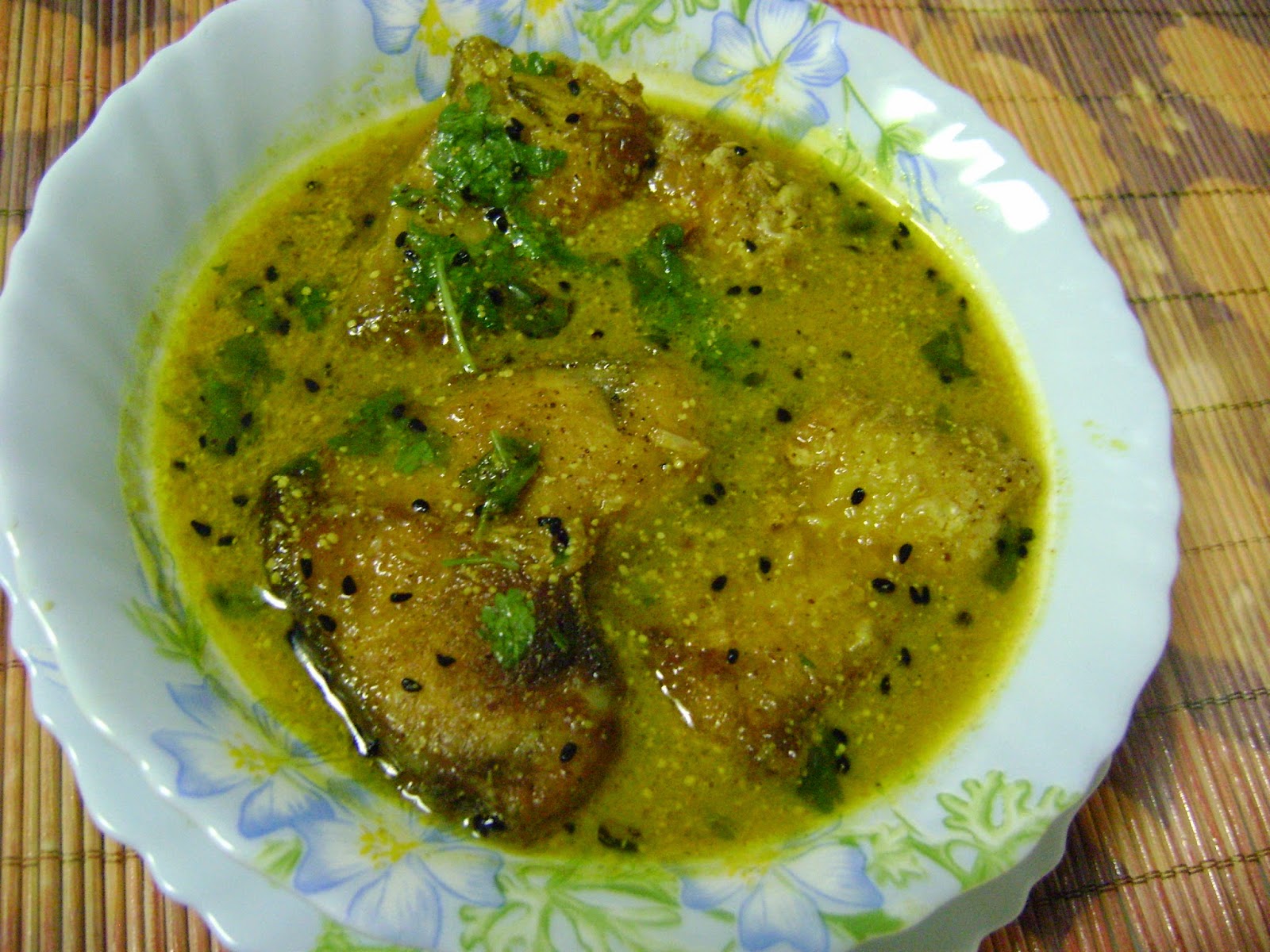 Bethica's Kitchen Flavours Shorshe Rui Maach (Rohu Fish in Mustard Gravy)