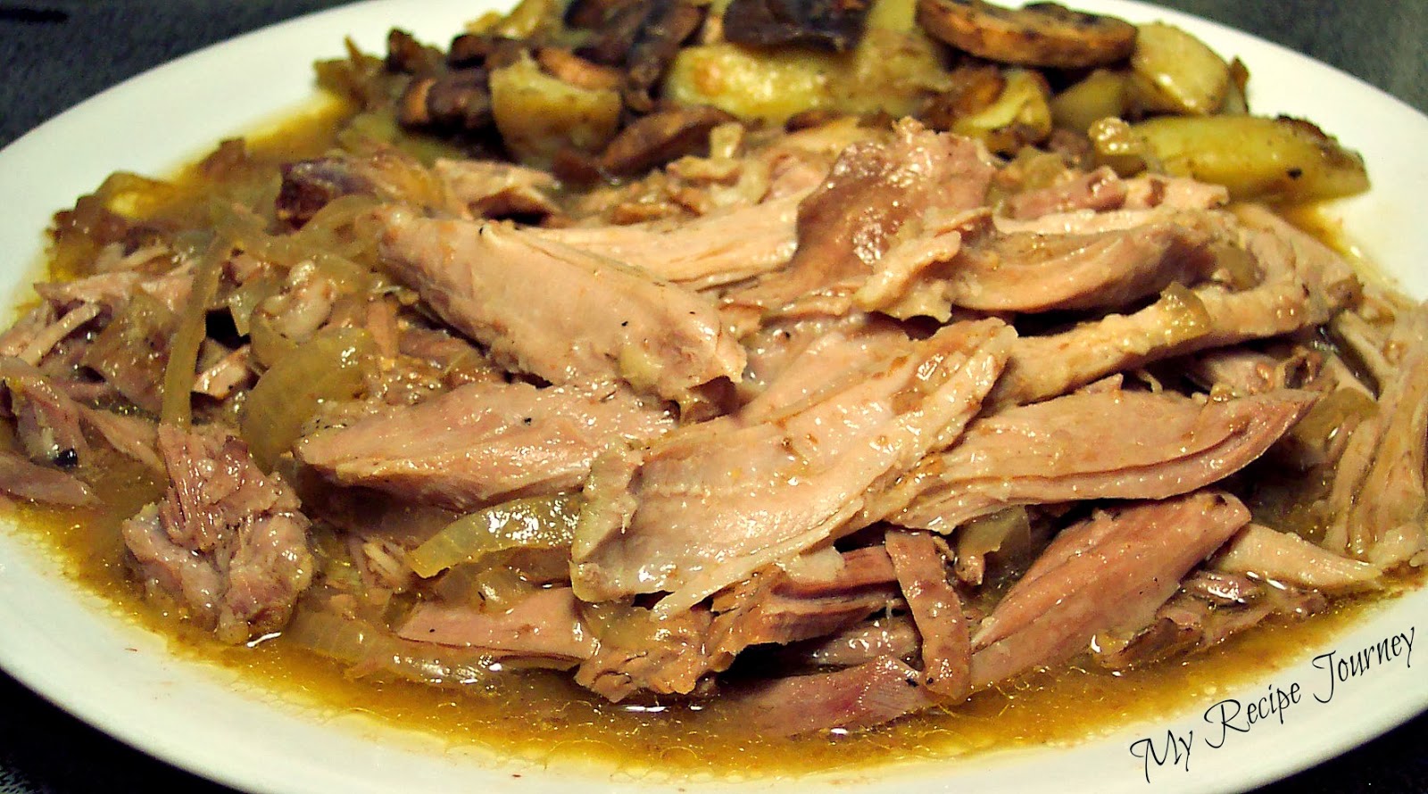 My Recipe Journey Amazing 3 Ingredient CrockPot Pork