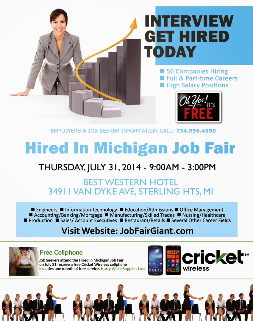 Michigan Job Fair July 31, 2014