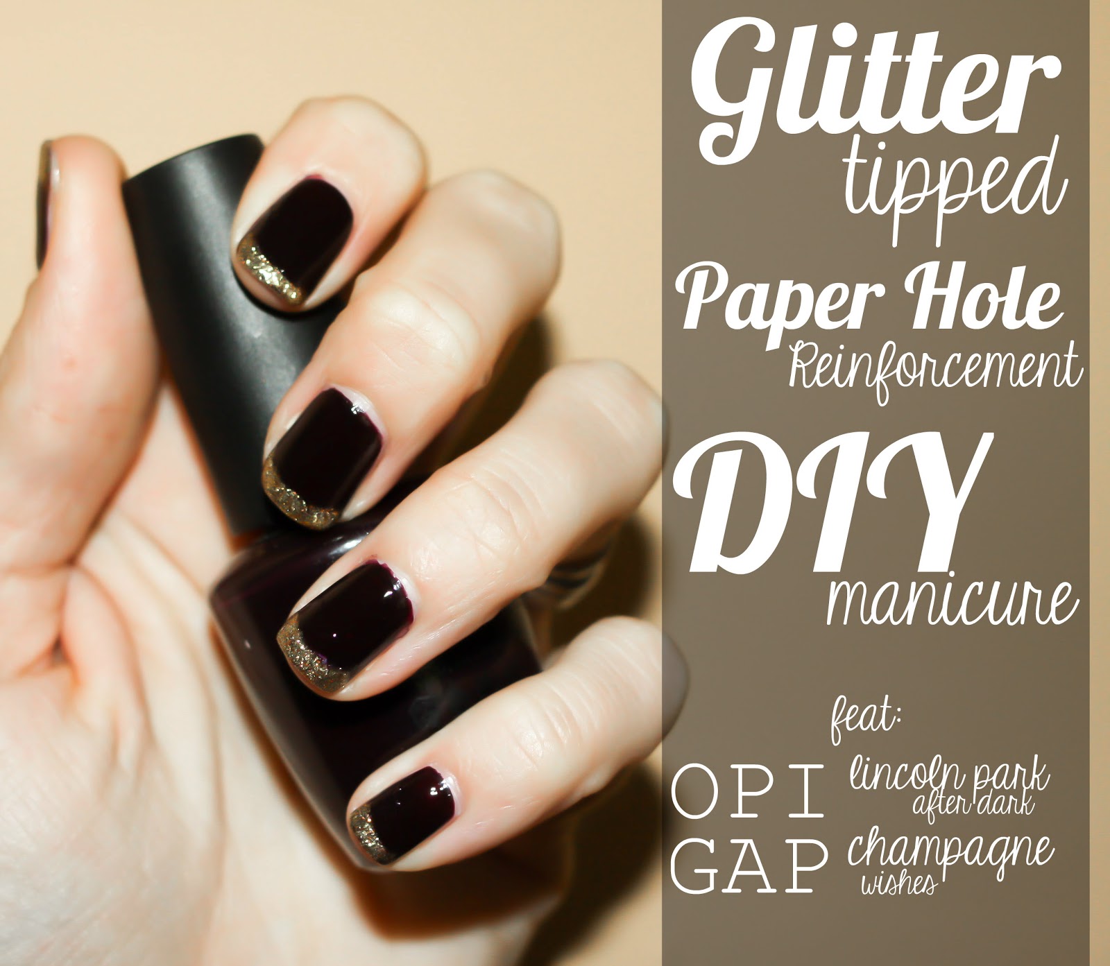 I Love You More Than Carrots: Paper Hole Reinforcement Manicure :: Hey,  That's Pin-tastic!