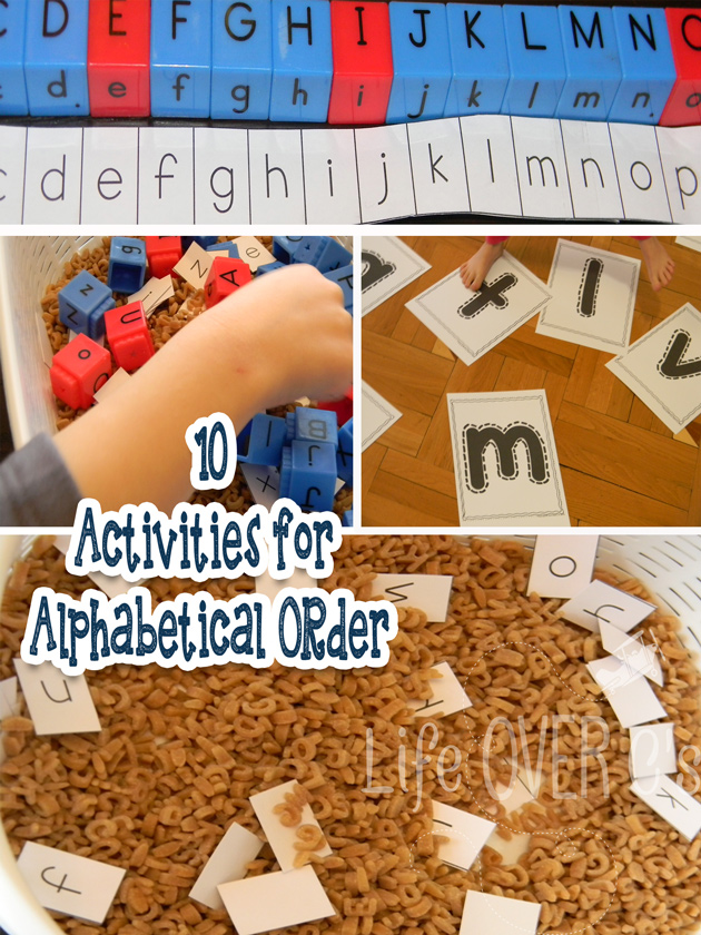 The Traveling Classroom: Ten Activities for Alphabetical Order (with 2