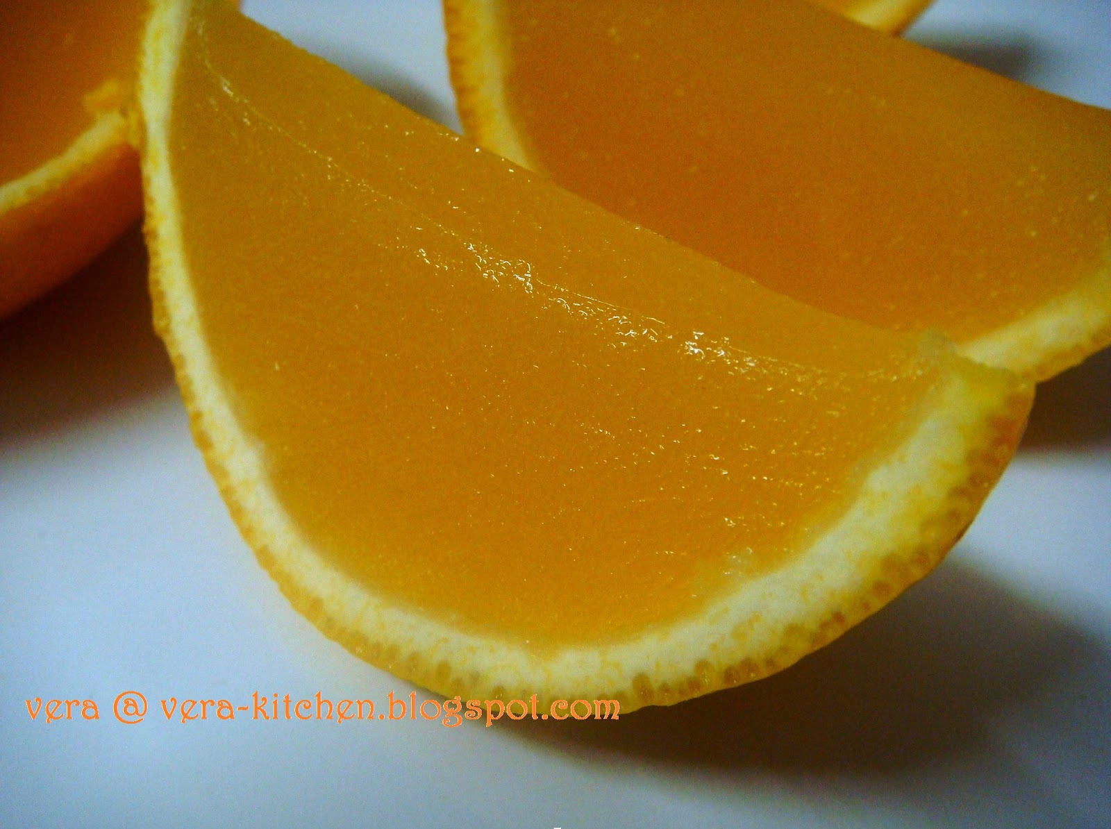 Sweet V's Kitchen Orange AgarAgar Jelly