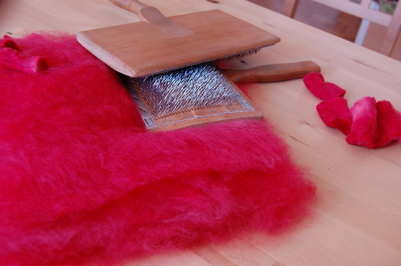 carded wool