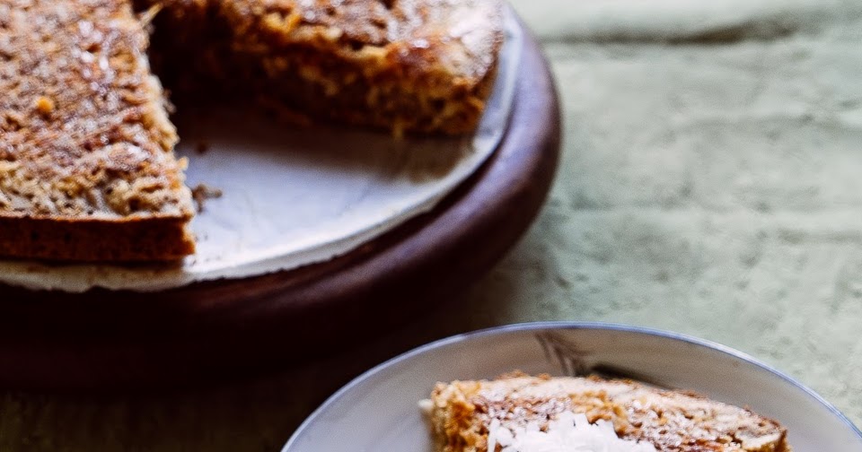 Gluten Free, Grain Free Coconut Tapioca Cake thumb in plum