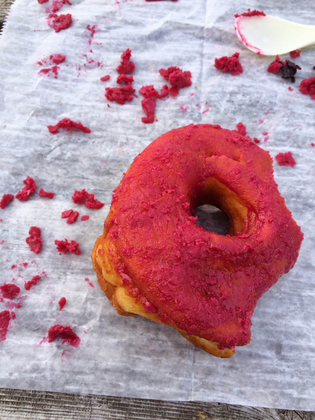 Hibiscus Donut From Dough / ドウのハイビスカス ドーナツ I'm Made of Sugar