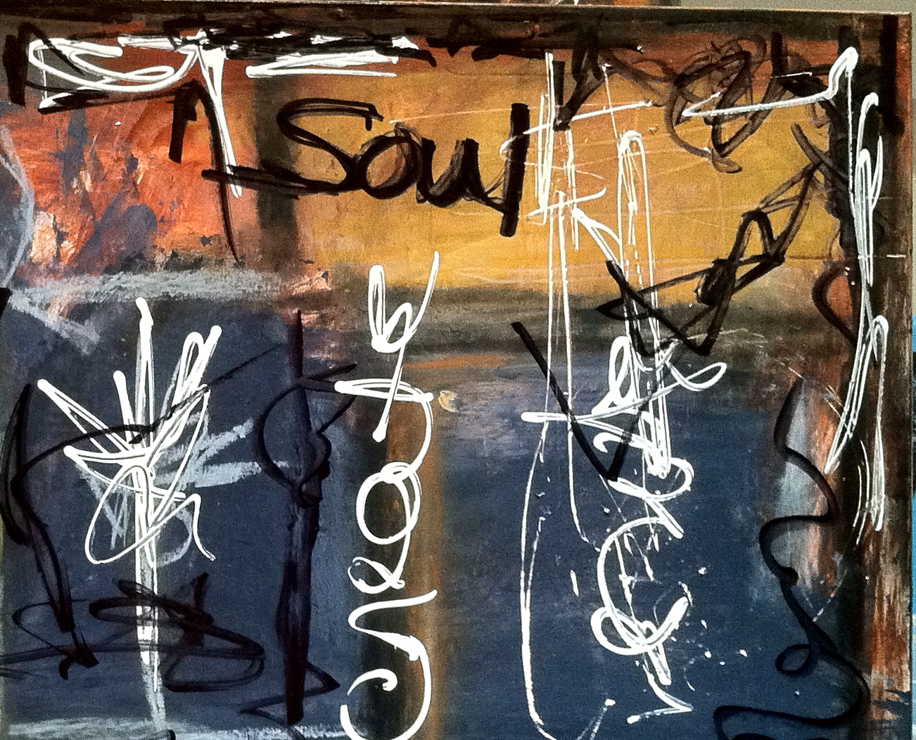 Artsy Butterfly Addicted To Scribbles . . . New Clayboard Art