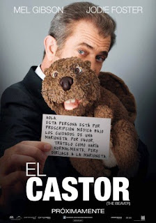 Cartel película El castor de Jodie Foster