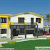 2 story house design and plan - 2485 Sq. Feet